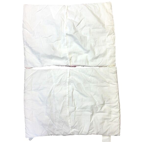 Pottery Barn LoveShackFancy Tie-Dye Lace Trim Quilted Standard Sham Set - Picture 2 of 8